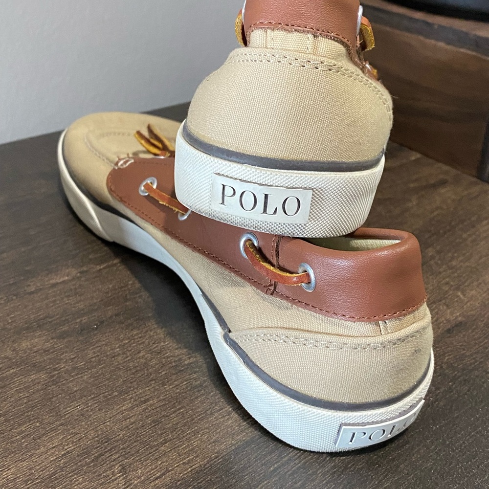 Polo by Ralph Lauren Men's Tan and Brown Casual Shoes
